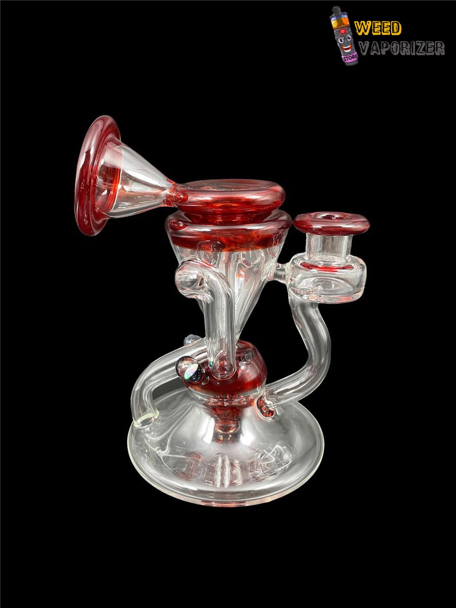 Buy SLEEPS GLASS: RED ELVIS DUAL UPTAKE RECYCLER