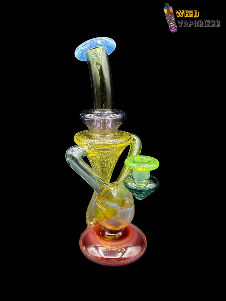 Buy MHENNY GLASS: MIXED COLOR DUAL UPTAKE RECYCLER