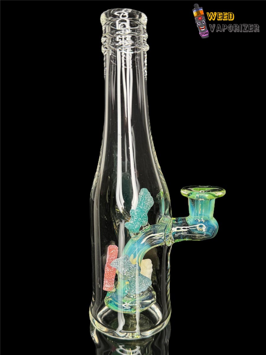 Buy EMPERIAL GLASS: META ASSORTED COLORED GUMMIES BOTTLE RIG