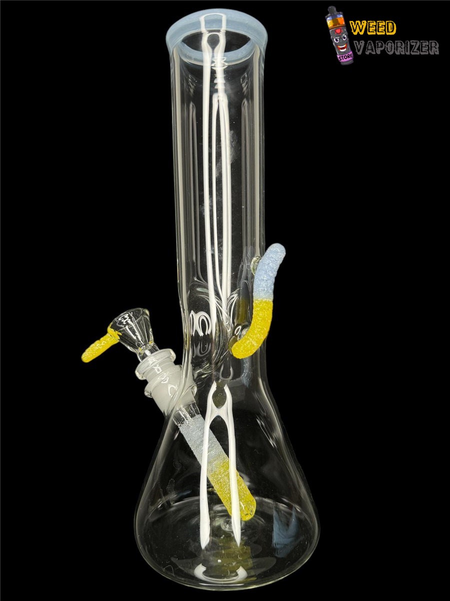 Buy EMPERIAL GLASS: YELLOW CRAYON/LIGHT BLUE WORM BEAKER