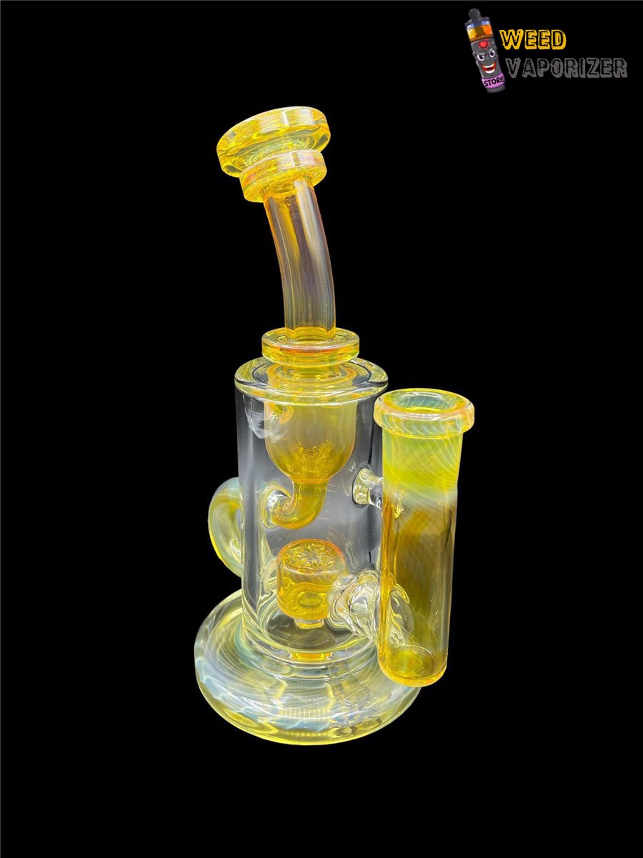 Buy FATBOY GLASS: NS YELLOW KLEIN INCYCLER RIG