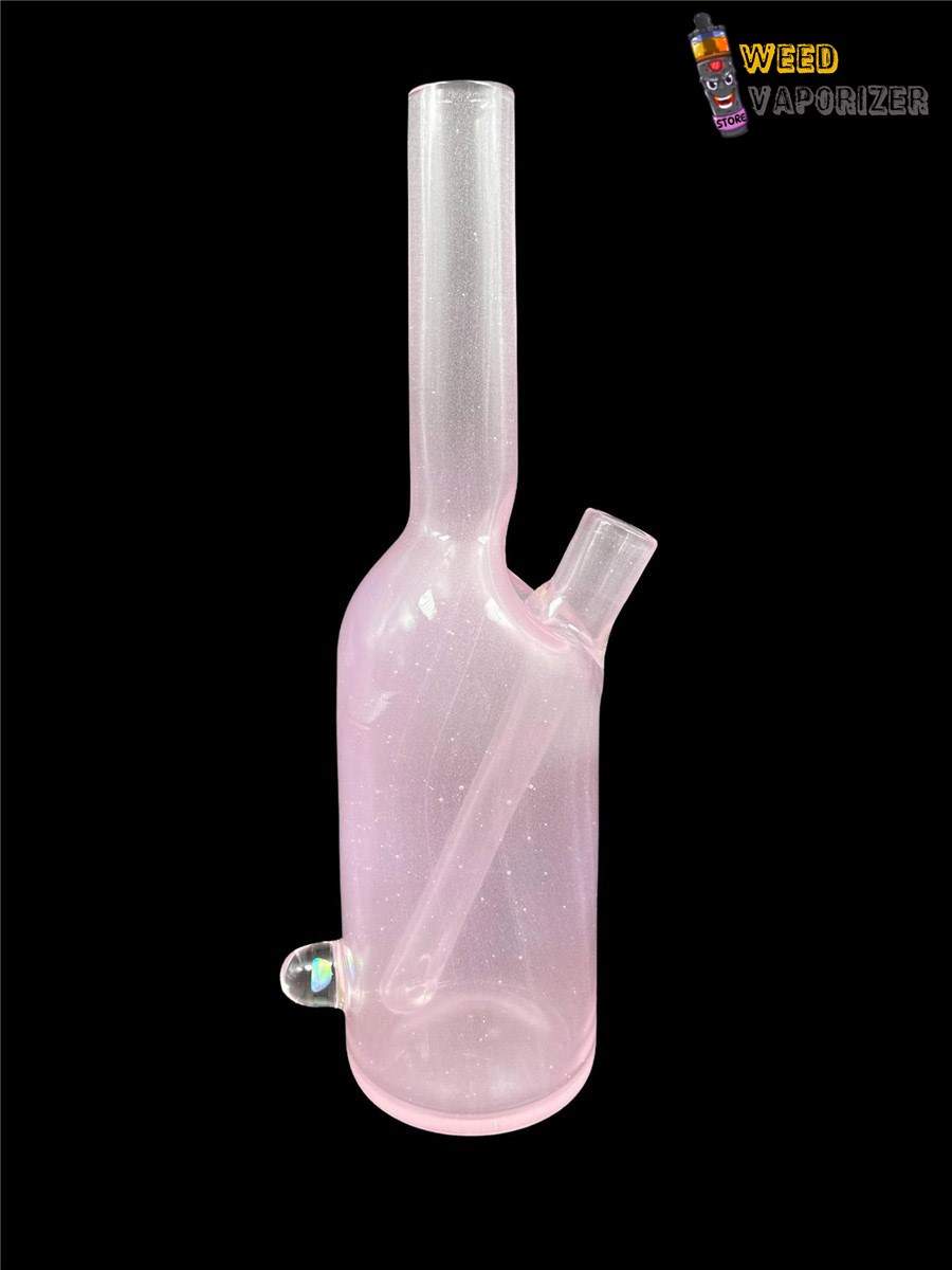 Buy THE GLASS MECHANIC: PINK SATIN ENCASED OPAL SAKE BOTTLE