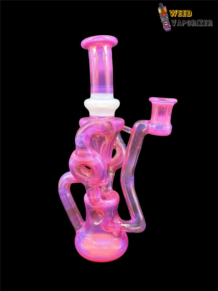 Buy SWEET JUSTICE GLASS: KARMALINE AND GHOST SWISS DOUBLE DOUGHNUT RECYCLER