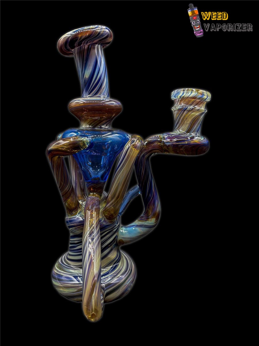 Buy SPUNOUT GLASS: QUAD RECYCLER PASSION AND BLUE DREAM