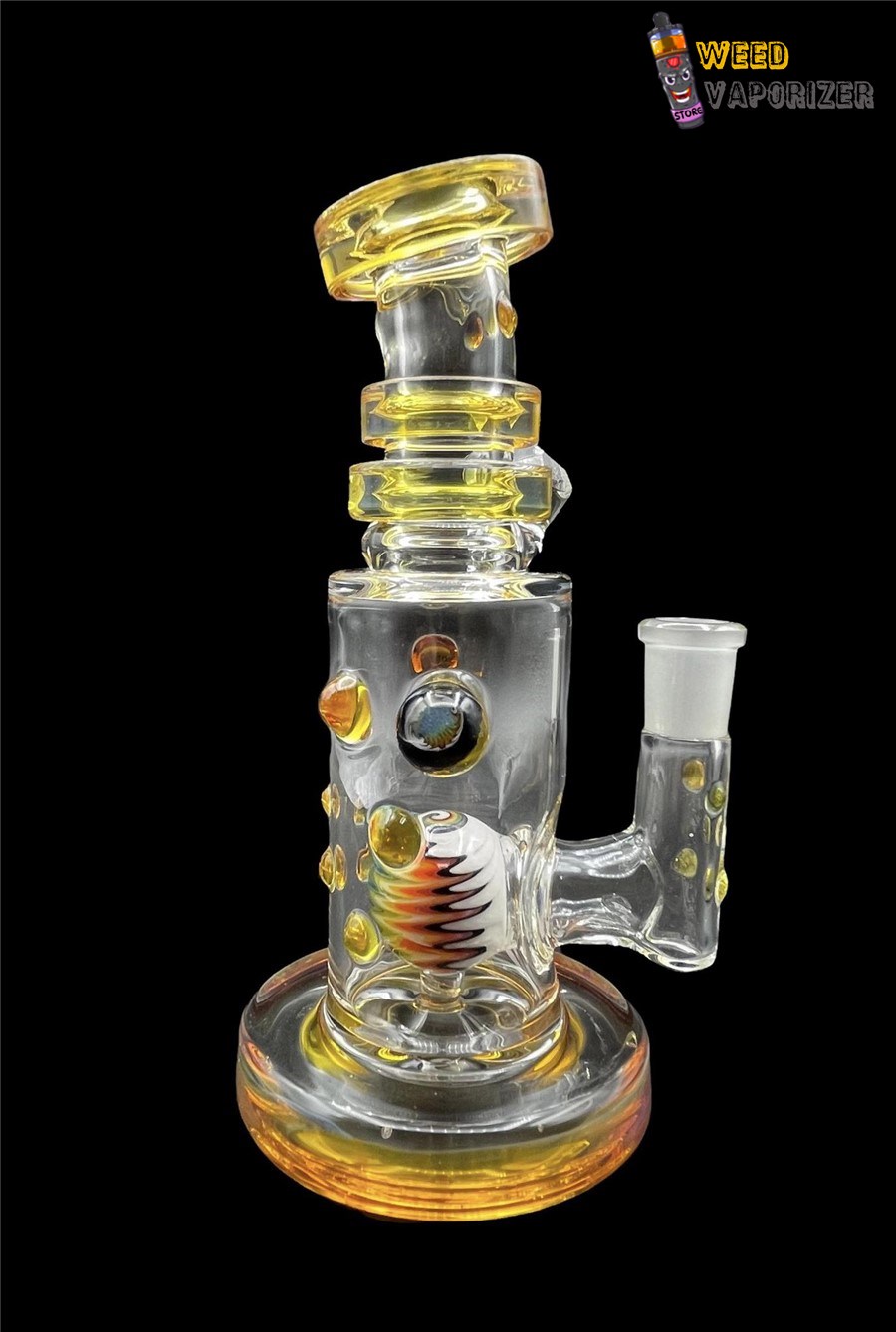 Buy HUBBARD GLASS: FACETED BANGER HANGER LEMON DROP