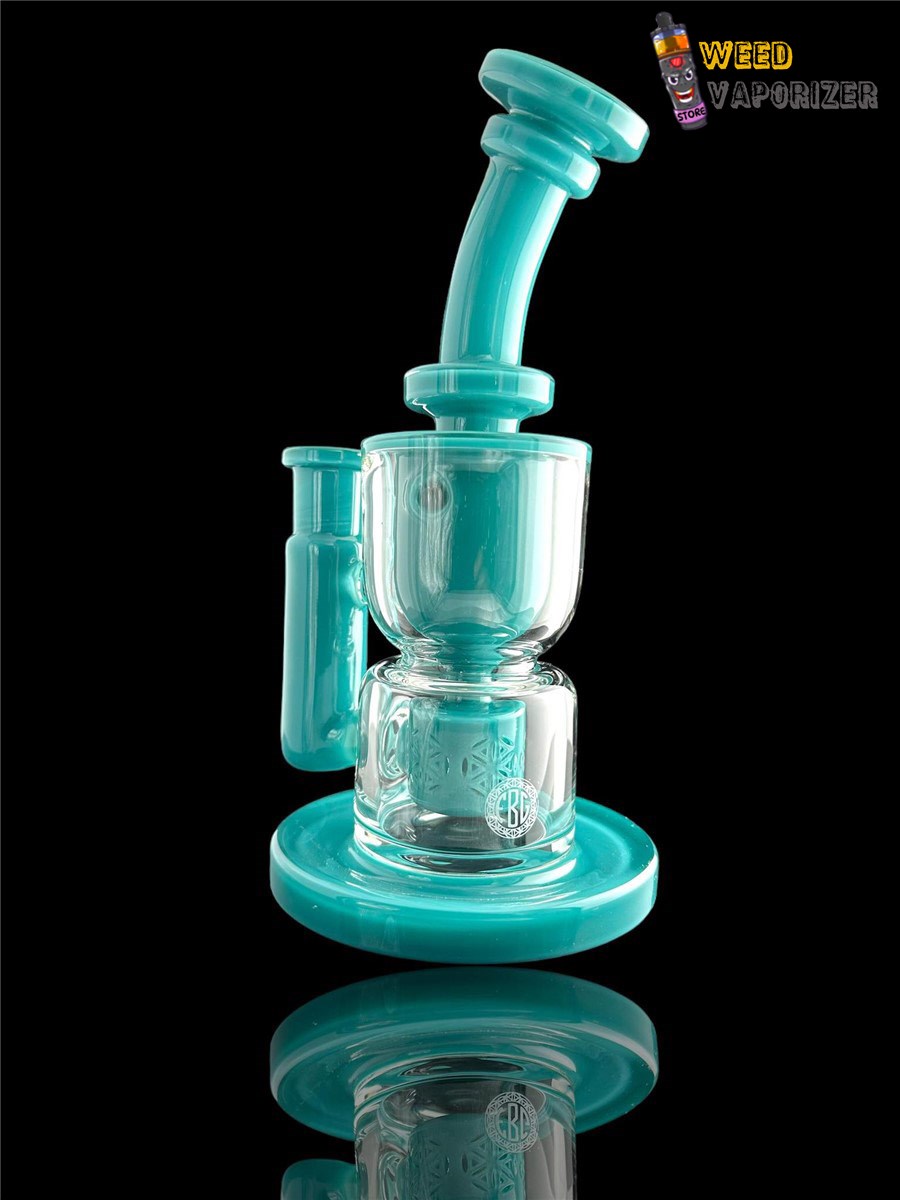 Buy FATBOY GLASS: COLORED HOURGLASS TAURUS FULL SIZE OPAQUE AQUA