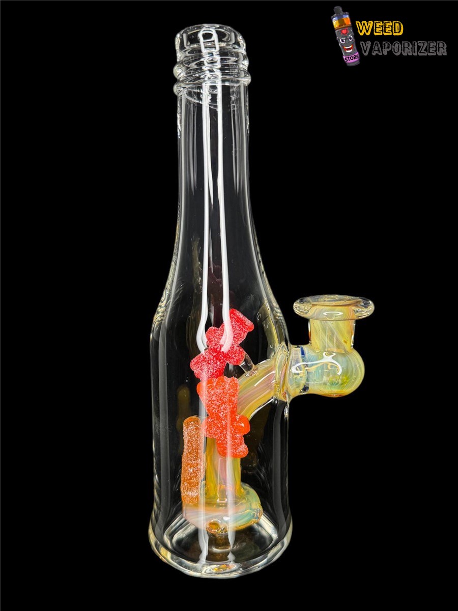 Buy EMPERIAL GLASS: NS YELLOW ASSORTED COLORED GUMMIES BOTTLE RIG