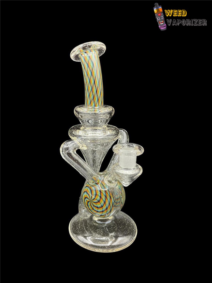 Buy MHENNY GLASS: LUCY UV RETTICELLO DUAL UPTAKE RECYCLER