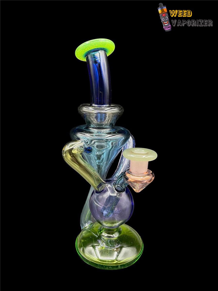 Buy MHENNY GLASS: MIXED COLOR CFL DUAL UPTAKE RECYCLER