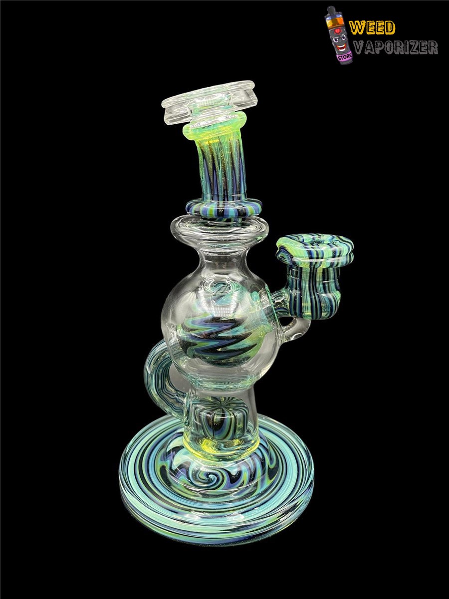 Buy SLATE GLASS: FULLY WORKED MINT SLYME WIG WAG BALL RIG #4