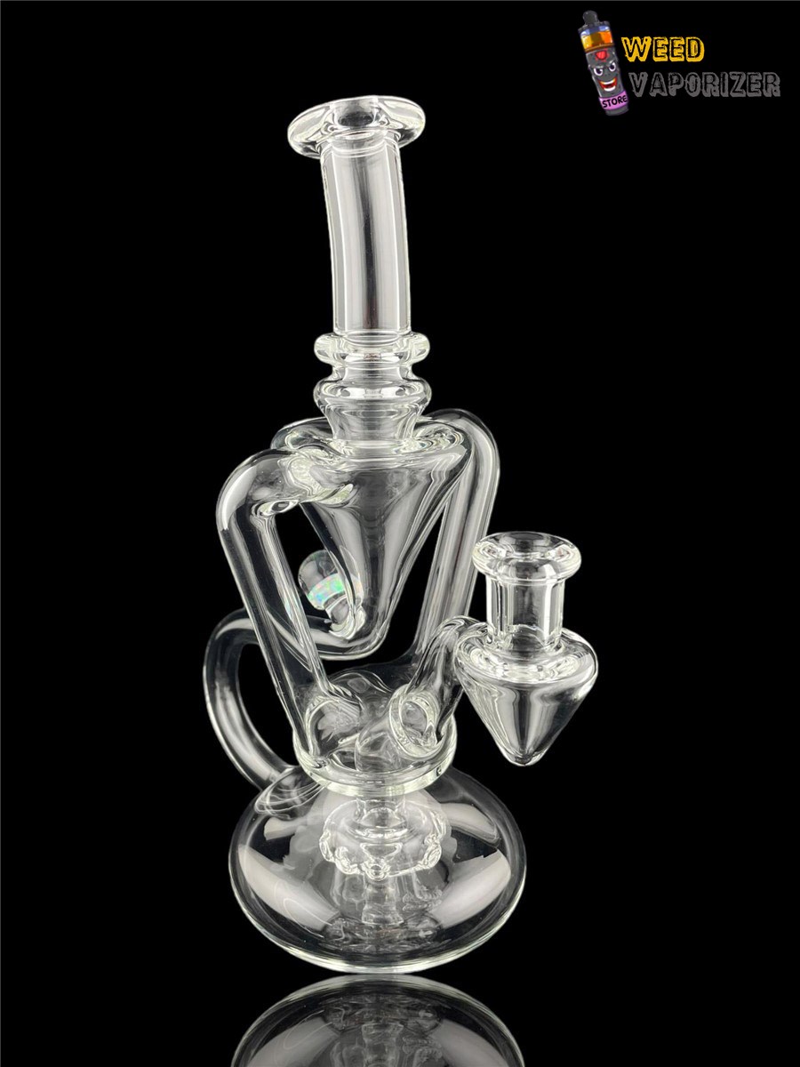 Buy BOOGIE GLASS: CLEAR DUAL UPTAKE FLOATER RECYCLER #6