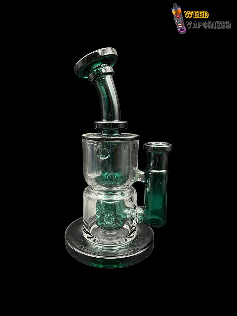 Buy FATBOY GLASS: TEAL TAURUS INCYCLER RIG