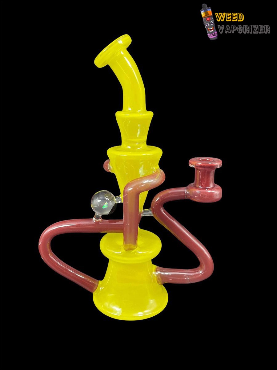 Buy EX NIHILO GLASS: ROSWELL x SANGRIA DUAL UPTAKE FLOATER RECYCLER