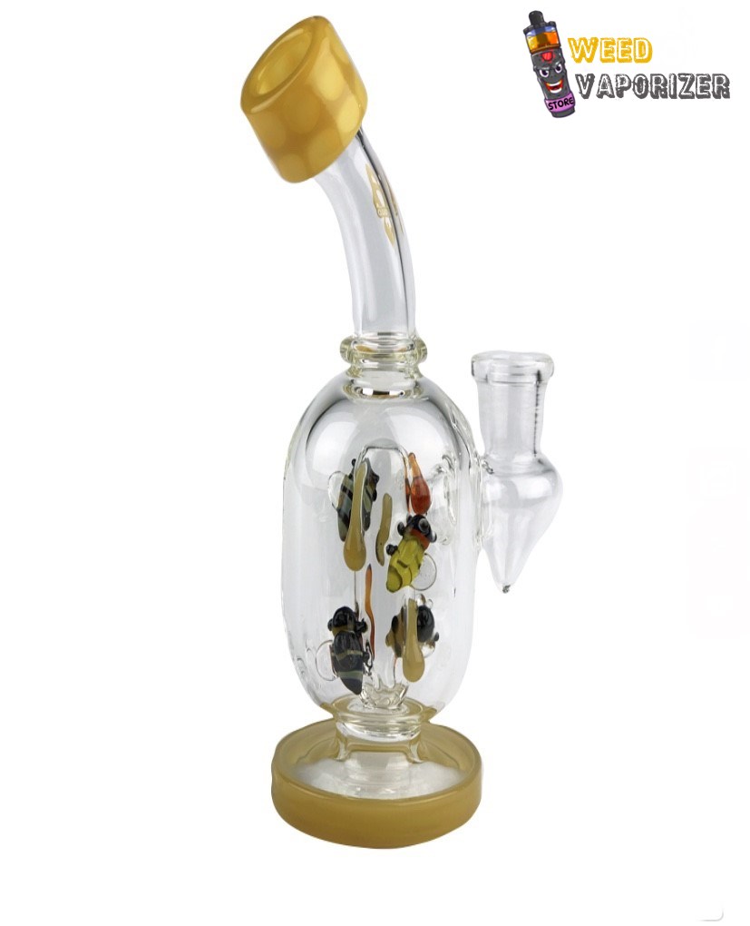 Buy APOLLO: 6″ 14mm DOUBLE TANK BANGER HANGER HONEY BEE