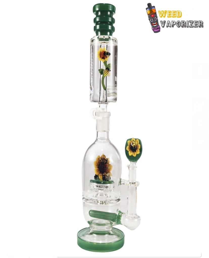 Buy APOLLO: FREEZE SUNFLOWER BEE WATER PIPE