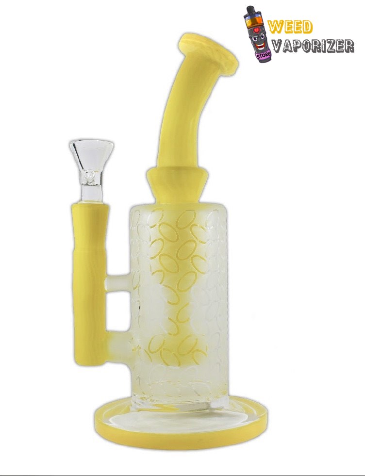 Buy 12″ FROSTED BENT NECK WATER PIPE