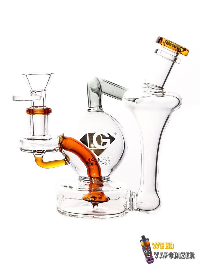 diamond_glass_mini_showerhead_recycler_amber_left_1024x1024